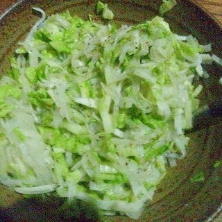 白菜と大根のさっと煮サラダ